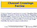 Channel Crossings Ferries