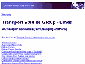 Transport Studies Group - Links - UK Transport Companies (Ferry, Shipping and Ports